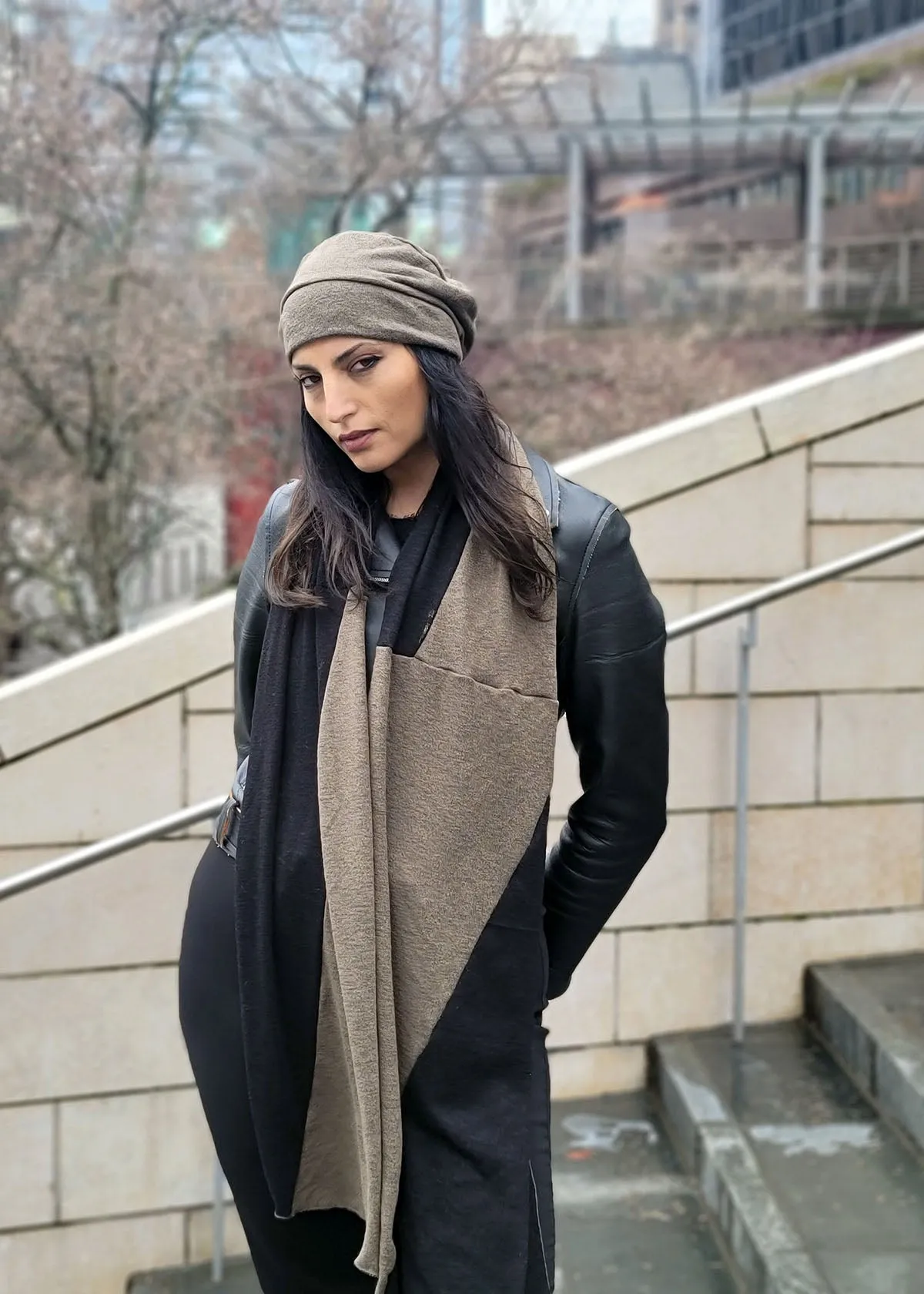 Upcycled Scarf - Motley Large