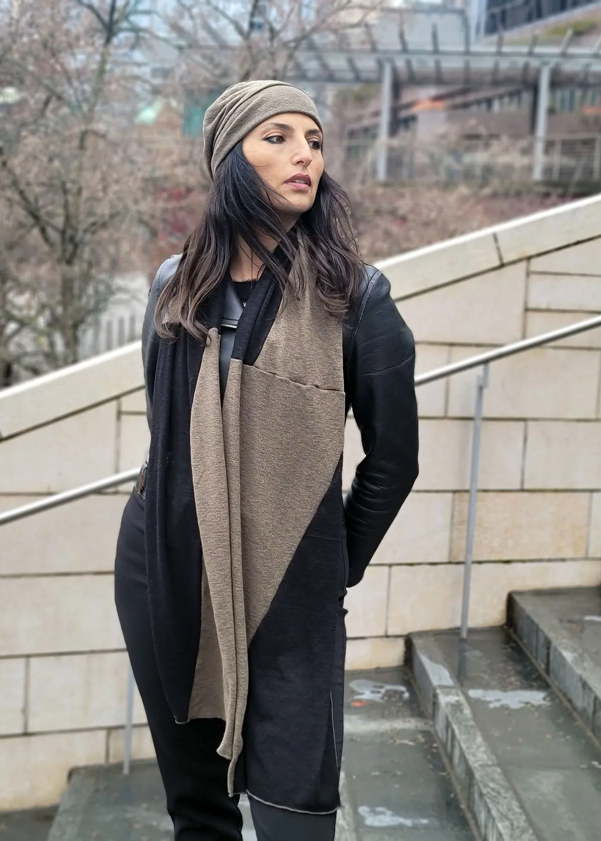 Upcycled Scarf - Motley Large