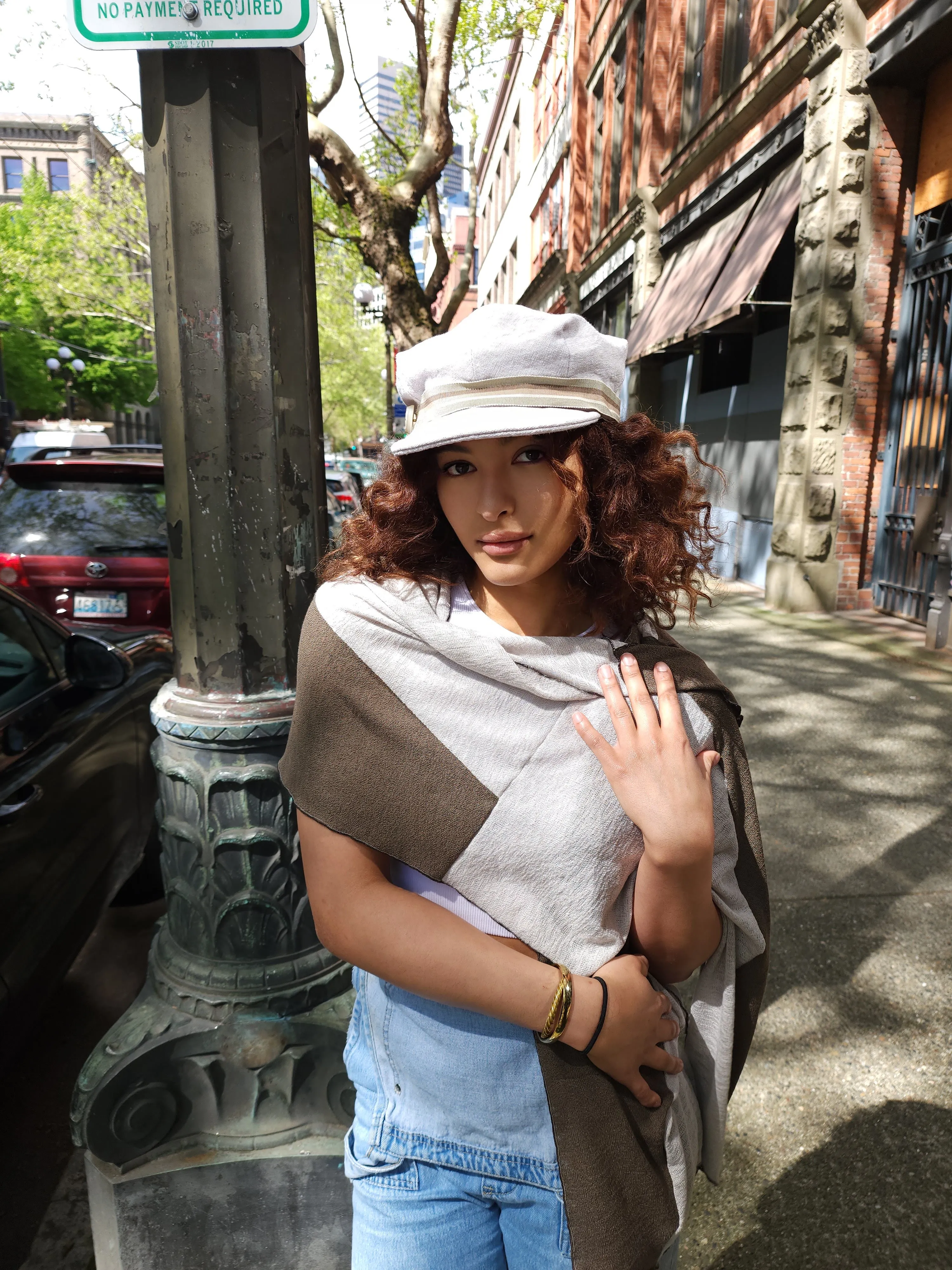 Upcycled Scarf - Motley Large