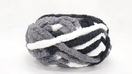 Variegated Chunky chenille yarn