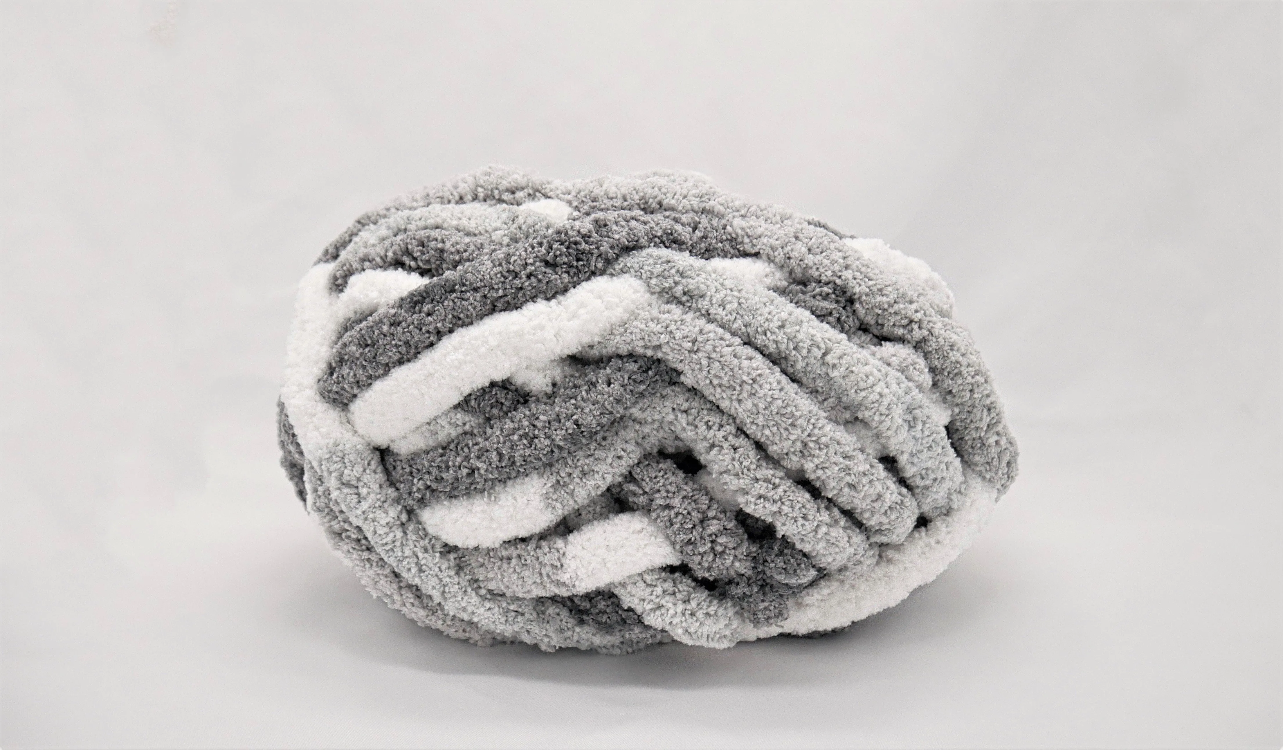 Variegated Chunky chenille yarn