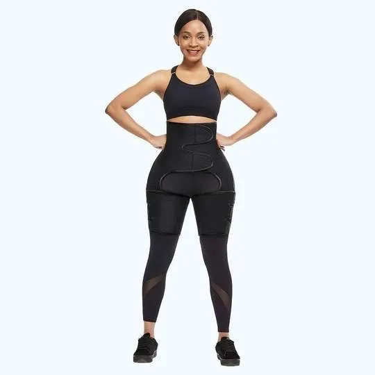 Women's 3-in-1 Neoprene Waist Trainer - Sculpt Your Waist & Booty Easily