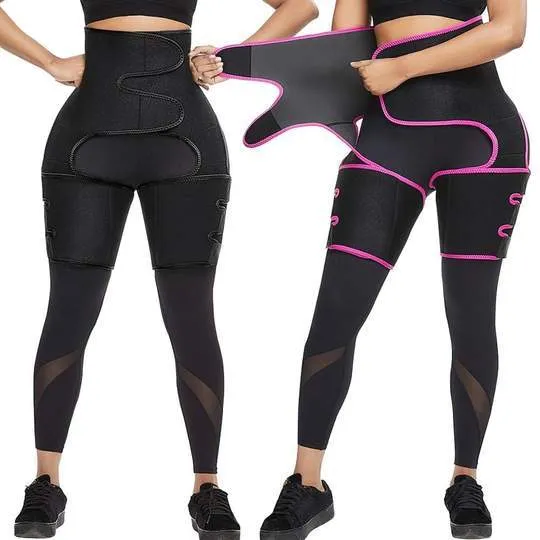 Women's 3-in-1 Neoprene Waist Trainer - Sculpt Your Waist & Booty Easily