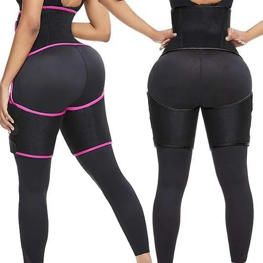 Women's 3-in-1 Neoprene Waist Trainer - Sculpt Your Waist & Booty Easily