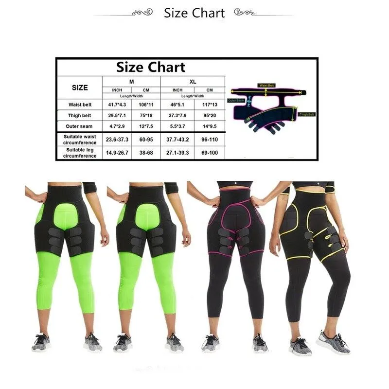 Women's 3-in-1 Neoprene Waist Trainer - Sculpt Your Waist & Booty Easily