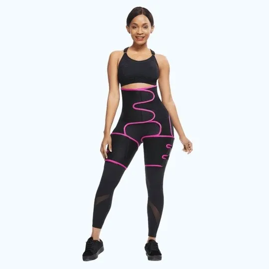 Women's 3-in-1 Neoprene Waist Trainer - Sculpt Your Waist & Booty Easily